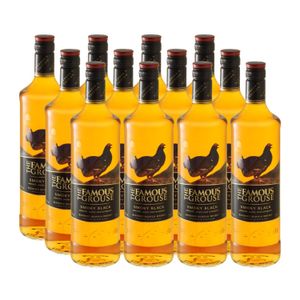 The Famous Grouse Smokey Black Scotch Whisky (12 x 750ml)